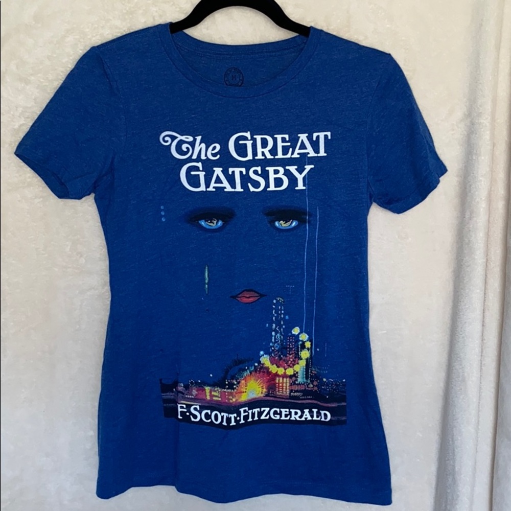Out of Print ‘The Great Gatsby’ Book Cover T-Shirt